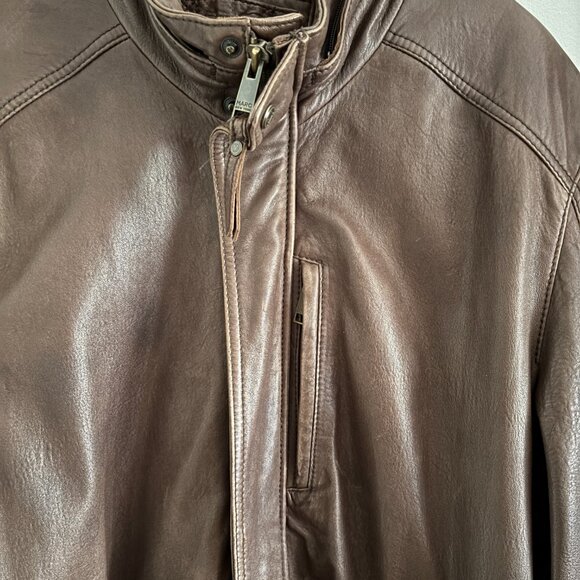 Vintage Cocoa Leather Jacket - Picture 5 of 16